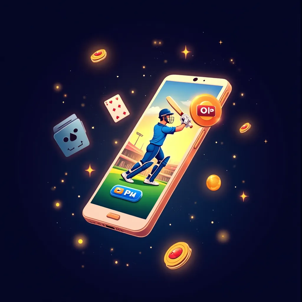 PokerStars mobile app cartoon illustration